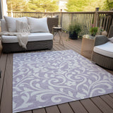 Machine Washable Indoor/ Outdoor Chantille Traditional Elegant Rug