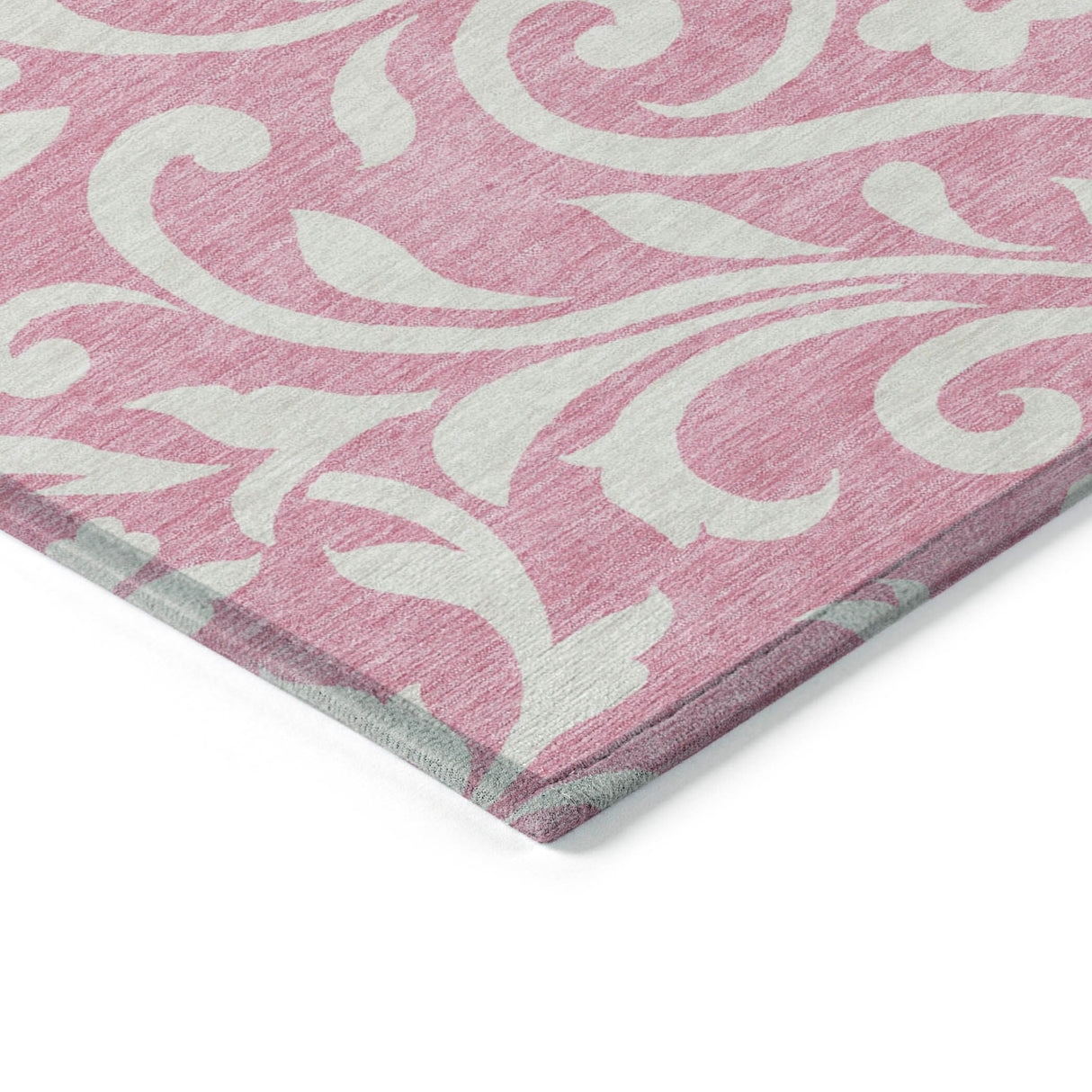 Machine Washable Indoor/ Outdoor Chantille Traditional Elegant Rug