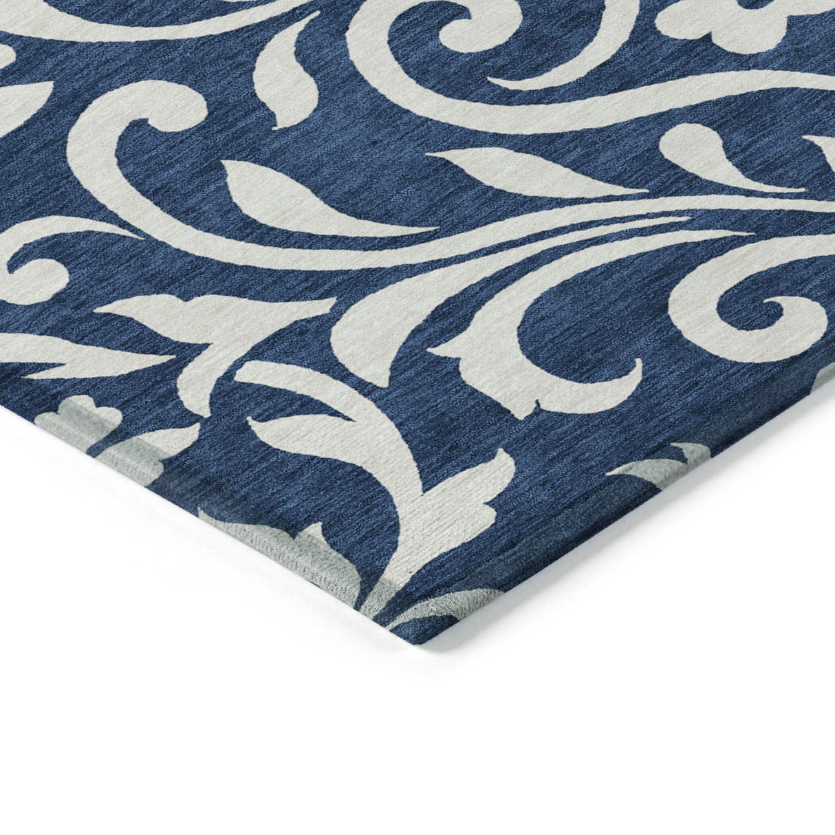 Machine Washable Indoor/ Outdoor Chantille Traditional Elegant Rug