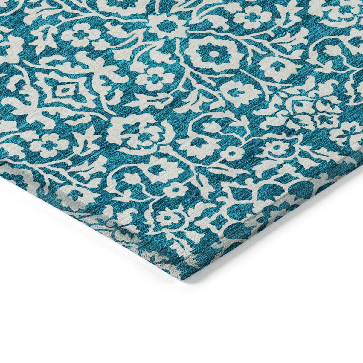 Machine Washable Indoor/ Outdoor Chantille Traditional Farmhouse Rug