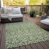 Machine Washable Indoor/ Outdoor Chantille Traditional Farmhouse Rug