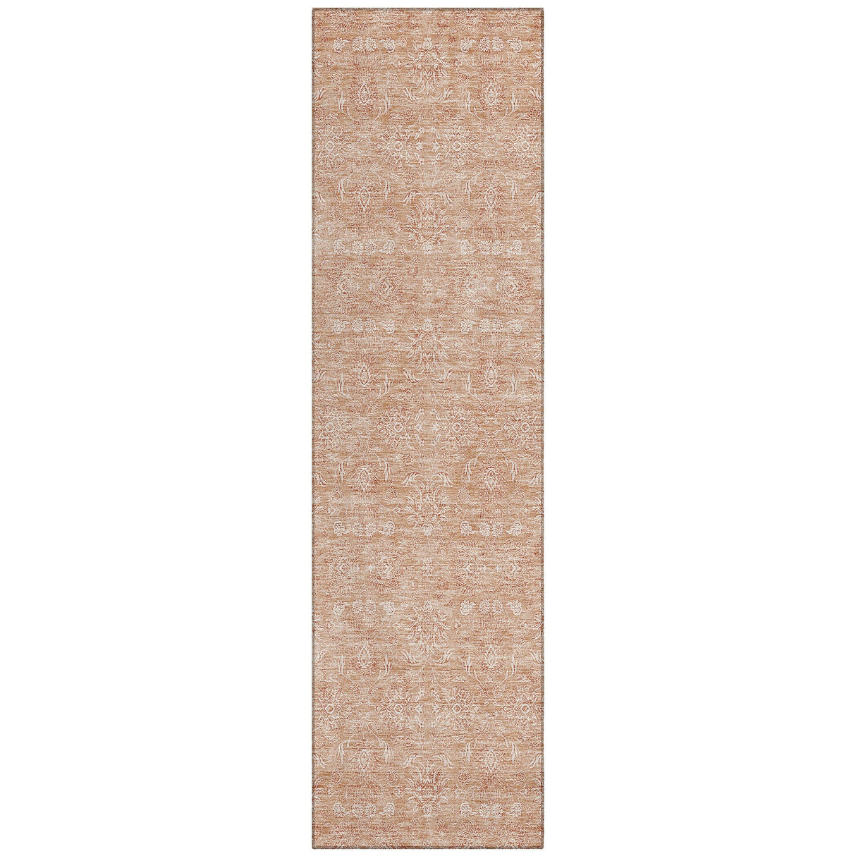 Machine Washable Indoor/ Outdoor Chantille Traditional Floral Rug