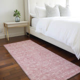 Machine Washable Indoor/ Outdoor Chantille Traditional Floral Rug