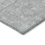 Machine Washable Indoor/ Outdoor Chantille Traditional Floral Rug