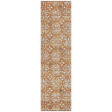 Machine Washable Indoor/ Outdoor Chantille Traditional Medallion Rug