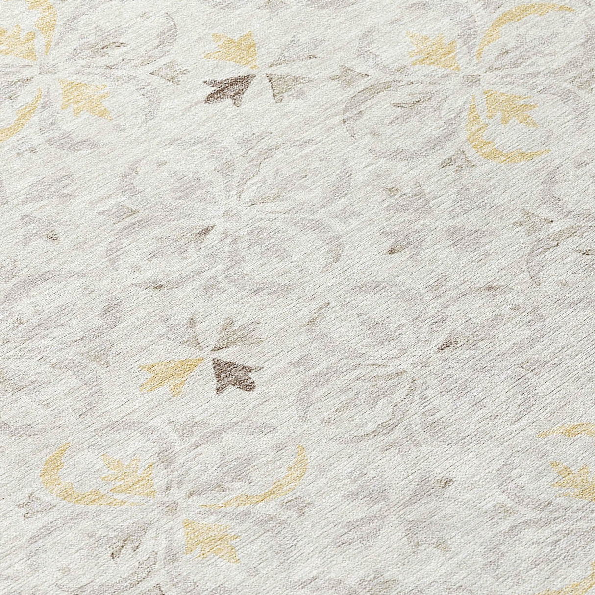 Machine Washable Indoor/ Outdoor Chantille Traditional Medallion Rug