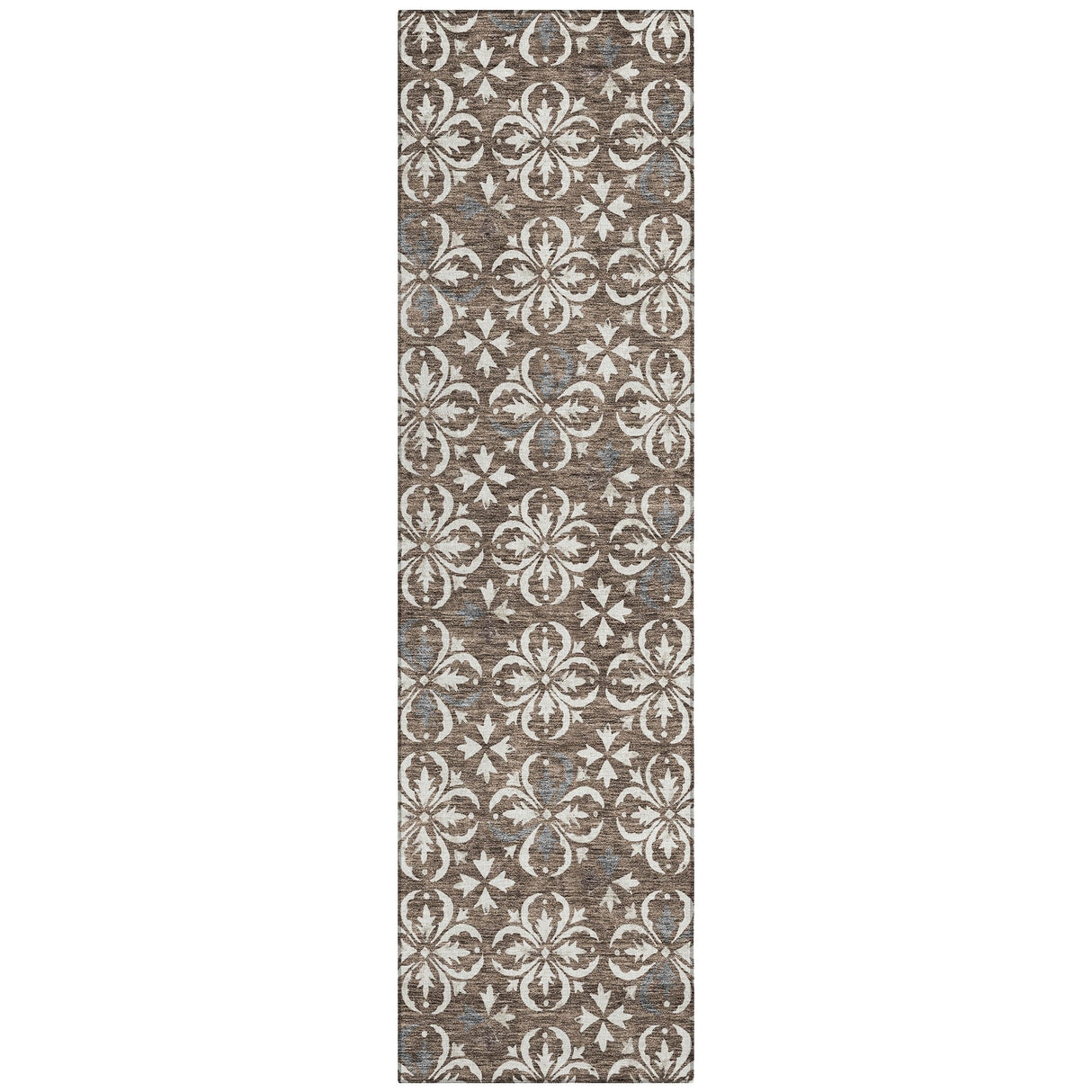 Machine Washable Indoor/ Outdoor Chantille Traditional Medallion Rug