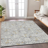 Machine Washable Indoor/ Outdoor Chantille Traditional Medallion Rug