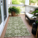 Machine Washable Indoor/ Outdoor Chantille Traditional Medallion Rug