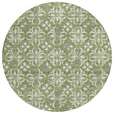 Machine Washable Indoor/ Outdoor Chantille Traditional Medallion Rug