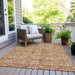 Machine Washable Indoor/ Outdoor Chantille Traditional Medallion Rug
