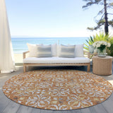 Machine Washable Indoor/ Outdoor Chantille Traditional Medallion Rug