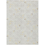 Machine Washable Indoor/ Outdoor Chantille Traditional Medallion Rug