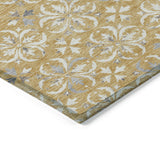 Machine Washable Indoor/ Outdoor Chantille Traditional Medallion Rug