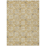Machine Washable Indoor/ Outdoor Chantille Traditional Medallion Rug