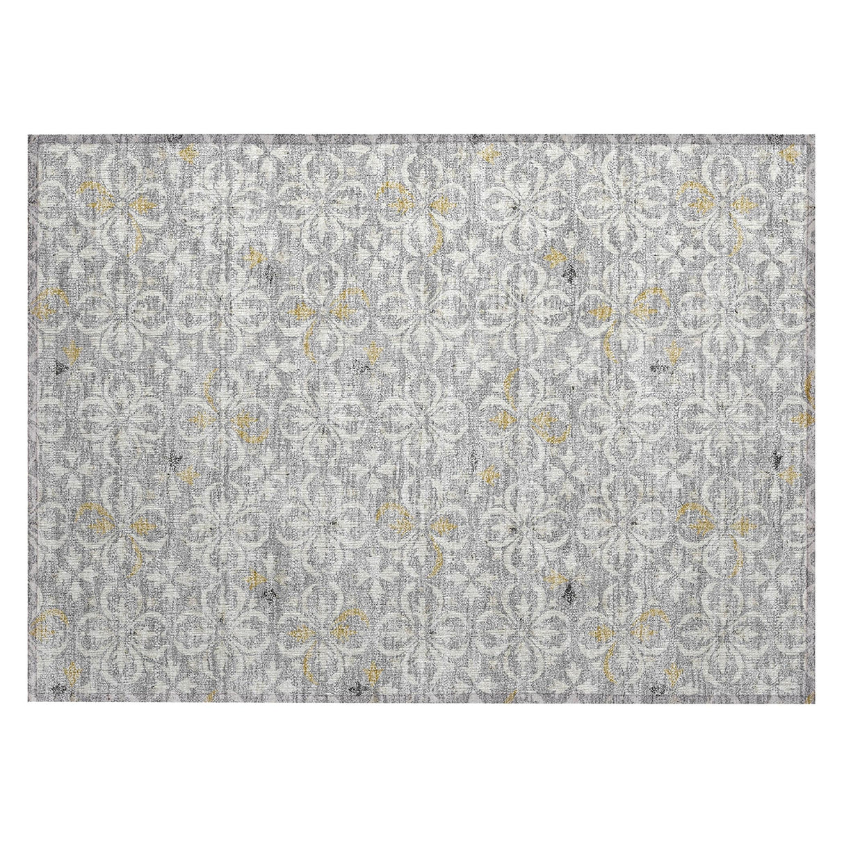 Machine Washable Indoor/ Outdoor Chantille Traditional Medallion Rug