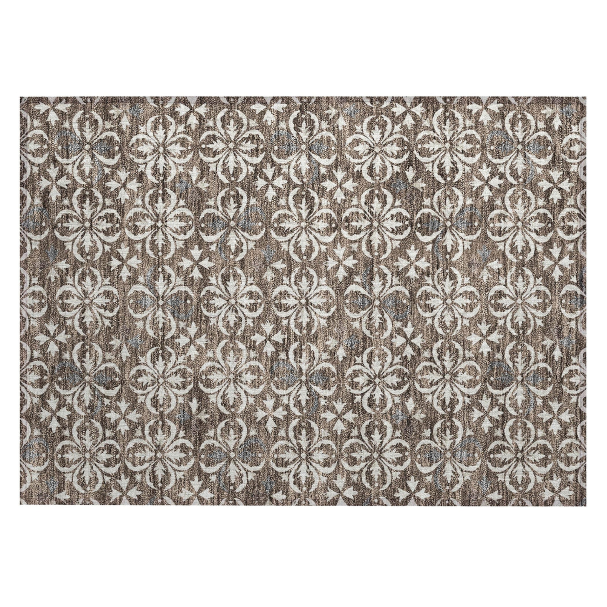 Machine Washable Indoor/ Outdoor Chantille Traditional Medallion Rug