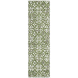 Machine Washable Indoor/ Outdoor Chantille Traditional Medallion Rug