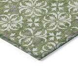 Machine Washable Indoor/ Outdoor Chantille Traditional Medallion Rug