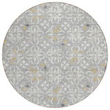 Machine Washable Indoor/ Outdoor Chantille Traditional Medallion Rug