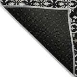 Machine Washable Indoor/ Outdoor Chantille Traditional Medallion Rug