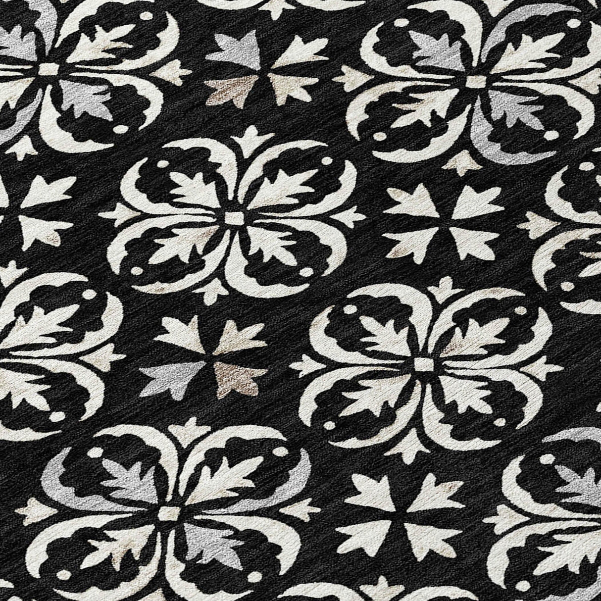 Machine Washable Indoor/ Outdoor Chantille Traditional Medallion Rug
