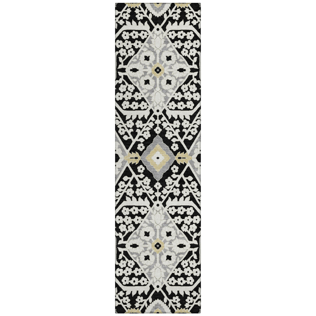 Machine Washable Indoor/ Outdoor Chantille Traditional Rug