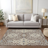 Machine Washable Indoor/ Outdoor Chantille Traditional Rug