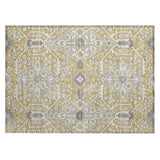 Machine Washable Indoor/ Outdoor Chantille Traditional Rug