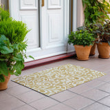 Machine Washable Indoor/ Outdoor Chantille Traditional Rug