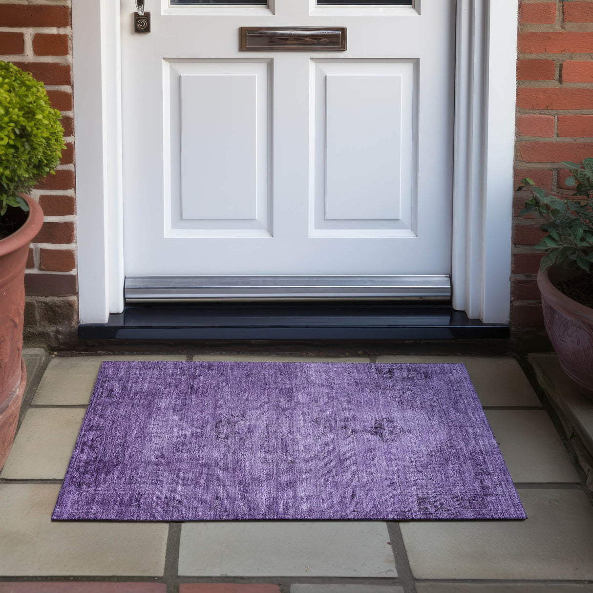 Machine Washable Indoor/ Outdoor Chantille Traditional Vintage Rug