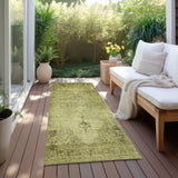 Machine Washable Indoor/ Outdoor Chantille Traditional Vintage Rug
