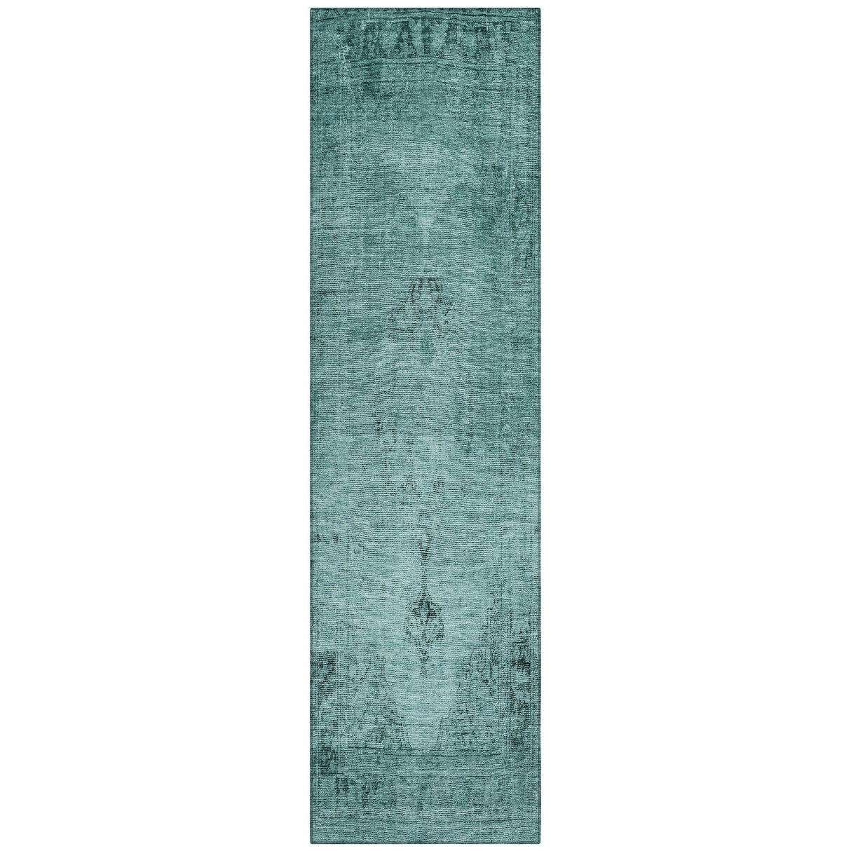 Machine Washable Indoor/ Outdoor Chantille Traditional Vintage Rug