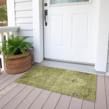 Machine Washable Indoor/ Outdoor Chantille Traditional Vintage Rug