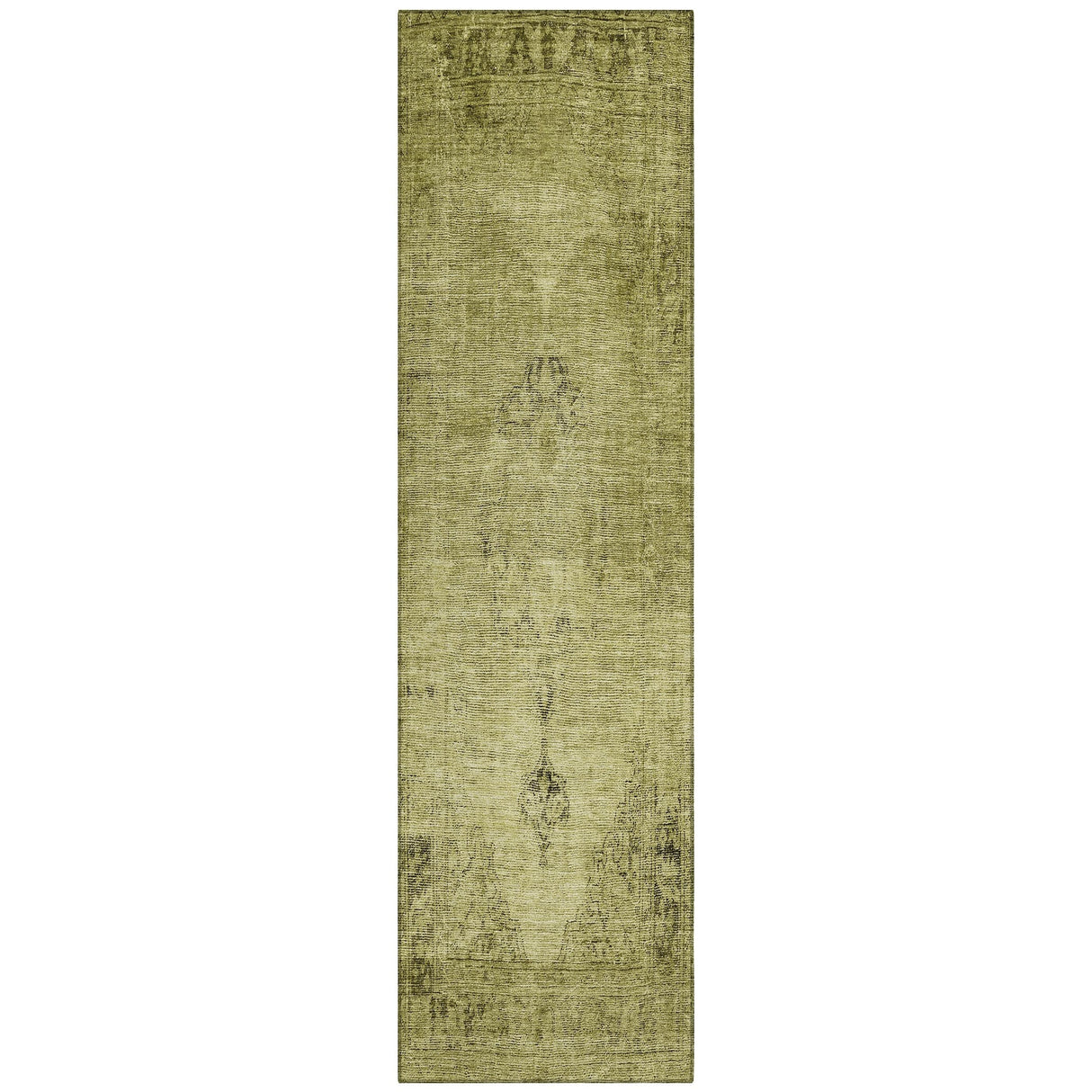 Machine Washable Indoor/ Outdoor Chantille Traditional Vintage Rug