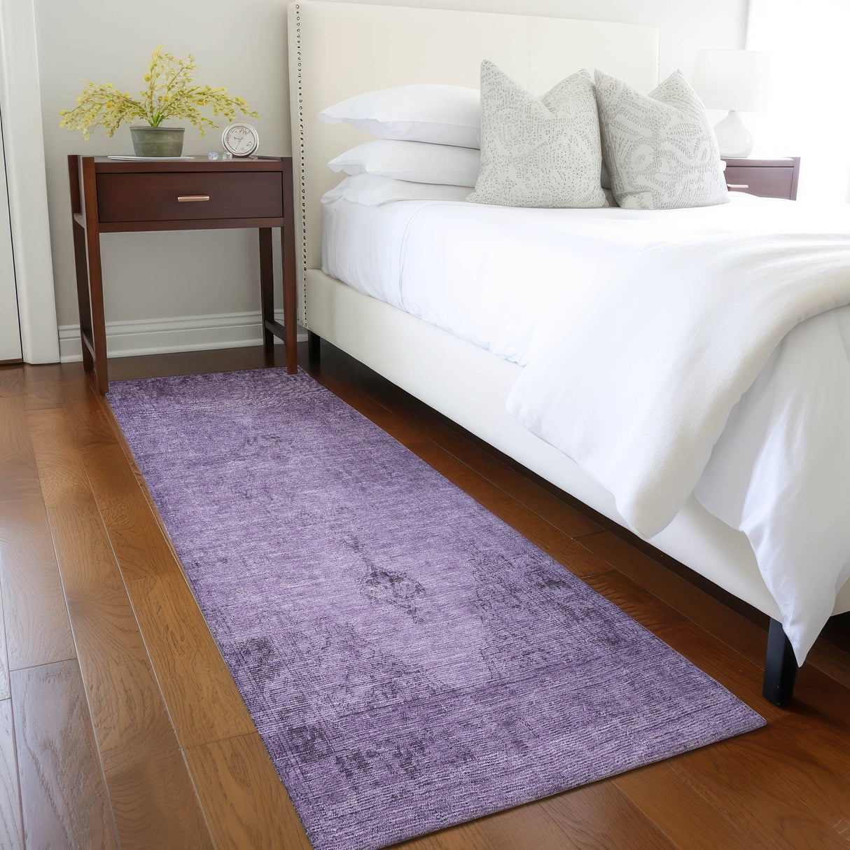 Machine Washable Indoor/ Outdoor Chantille Traditional Vintage Rug
