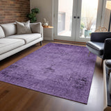Machine Washable Indoor/ Outdoor Chantille Traditional Vintage Rug