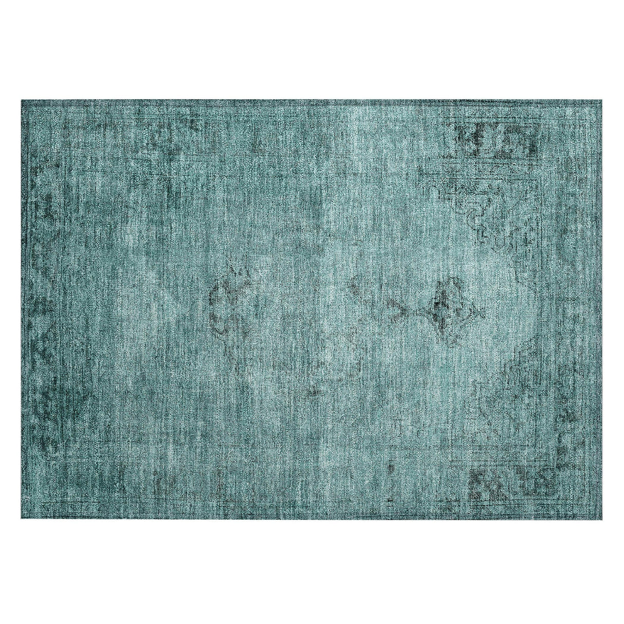 Machine Washable Indoor/ Outdoor Chantille Traditional Vintage Rug
