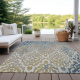 Machine Washable Indoor/ Outdoor Chantille Transitional Rug