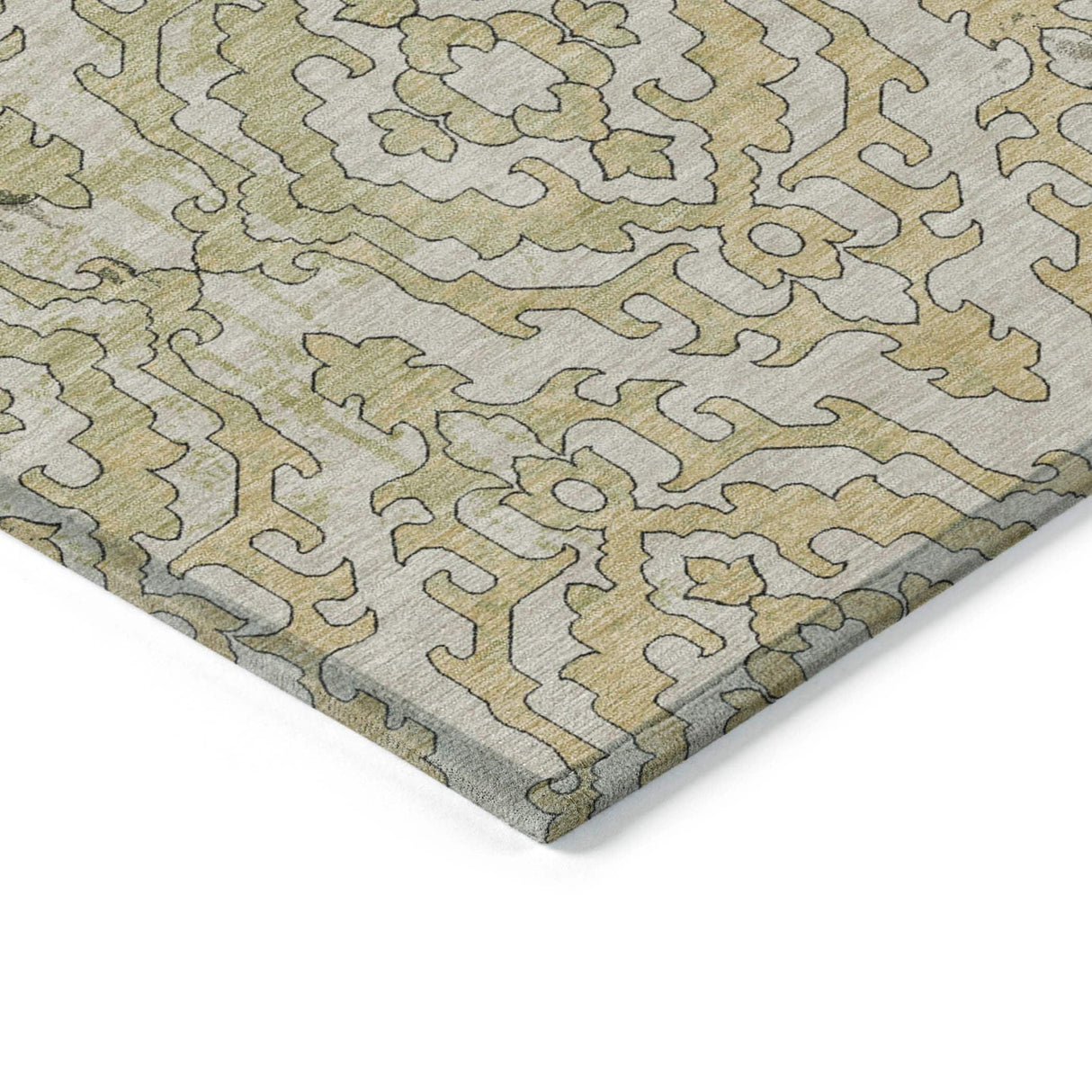 Machine Washable Indoor/ Outdoor Chantille Transitional Rug