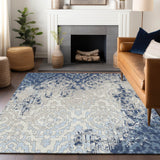 Machine Washable Indoor/ Outdoor Chantille Transitional Rug