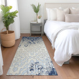Machine Washable Indoor/ Outdoor Chantille Transitional Rug