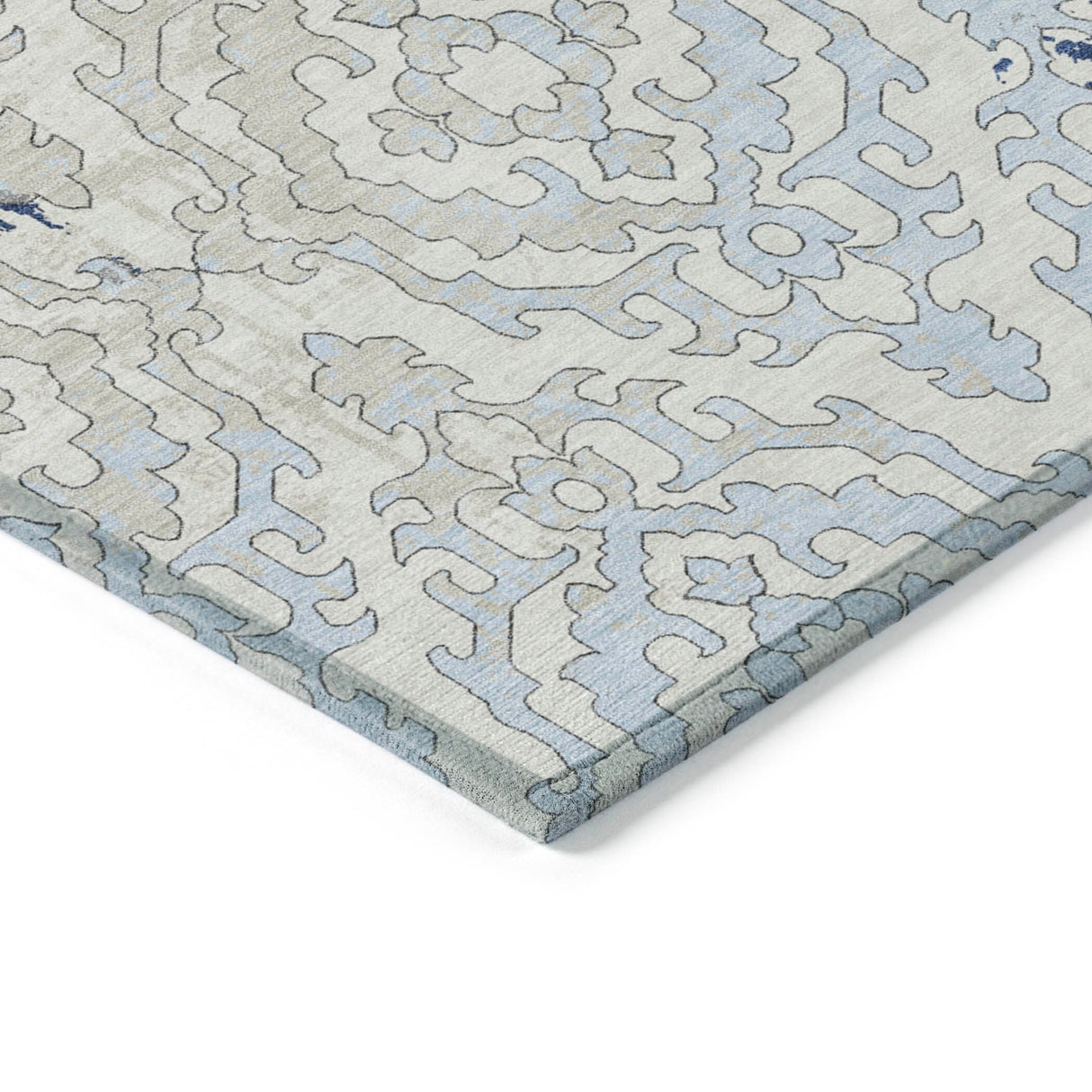 Machine Washable Indoor/ Outdoor Chantille Transitional Rug