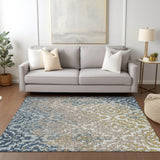 Machine Washable Indoor/ Outdoor Chantille Transitional Rug