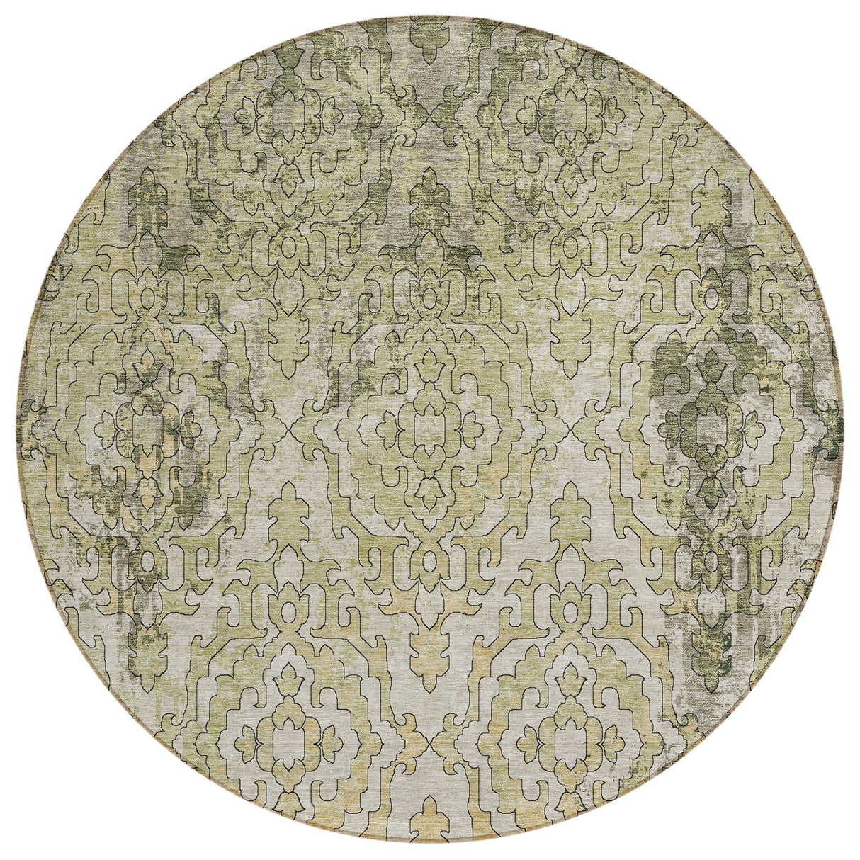 Machine Washable Indoor/ Outdoor Chantille Transitional Rug