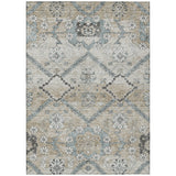Machine Washable Indoor/ Outdoor Chantille Tribal Garden Rug