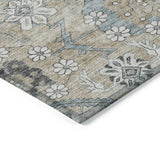 Machine Washable Indoor/ Outdoor Chantille Tribal Garden Rug