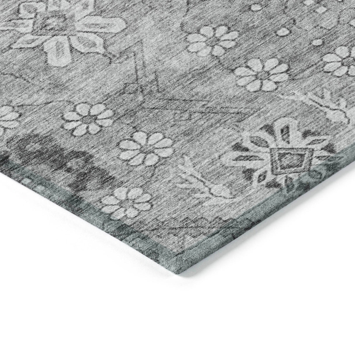 Machine Washable Indoor/ Outdoor Chantille Tribal Garden Rug