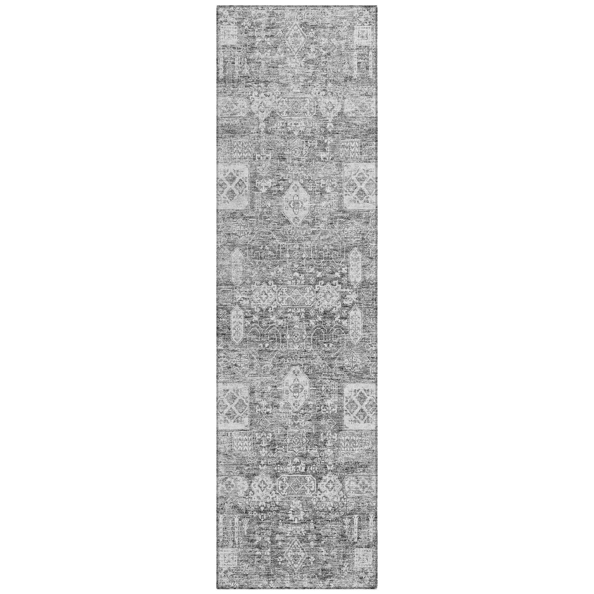 Machine Washable Indoor/ Outdoor Chantille Vintage Traditional Rug