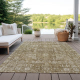 Machine Washable Indoor/ Outdoor Chantille Vintage Traditional Rug